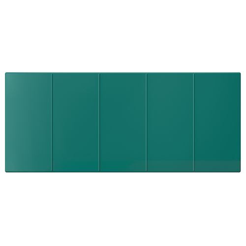 HALLSTAVIK, çekmece ön paneli, mavi-yeşil, 60x26 cm