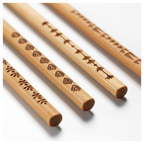 TREBENT, chopstick, bamboo