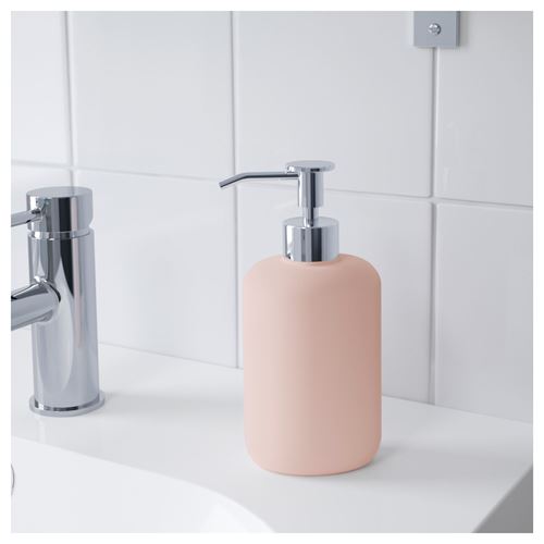 Ekoln Soap Dispenser Pale Pink Ikea Campaign Products
