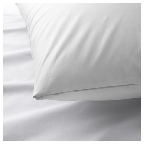MANVIVA hafızalı sünger yastık kılıfı beyaz 40x50 cm IKEA Ev Tekstili