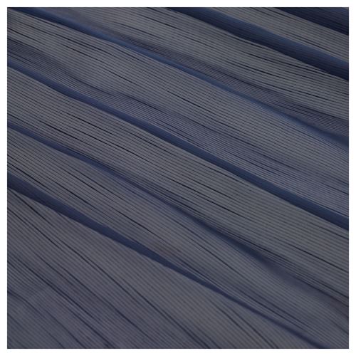 GJERTRUD, tül perde/2 kanat, koyu mavi, 145x300 cm