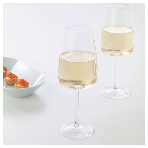 DYRGRIP, beyaz şarap kadehi, saydam cam, 42 cl