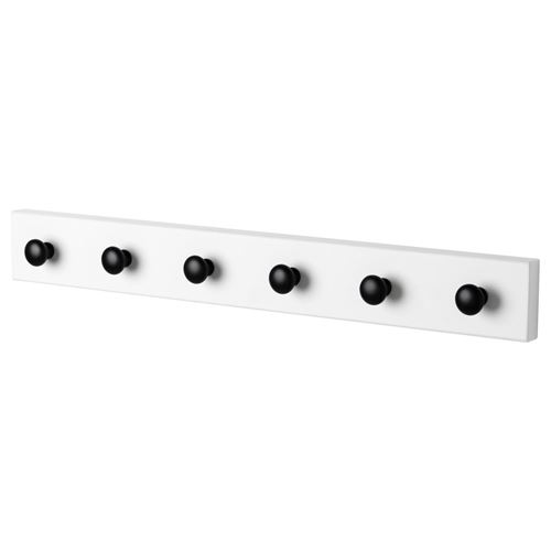 LURT/ENERYDA duvar askısı beyazsiyah 57.5 cm IKEA Antreler