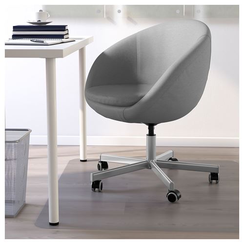 SKRUVSTA dönen sandalye vissle gri IKEA Çalışma Alanları