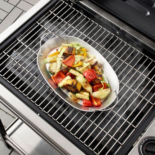GRILLTIDER barbekü tepsisi paslanmaz çelik 31x21 cm IKEA GRILLTIDER barbekü tepsisi paslanmaz çelik 31x21 cm IKEA