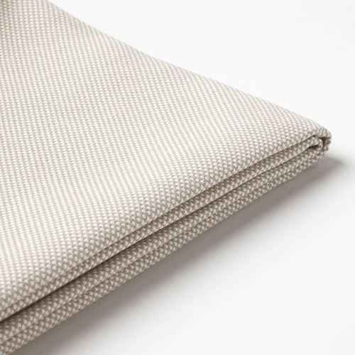 FRÖSÖN, cover for chair cushion, beige, 116x45 cm