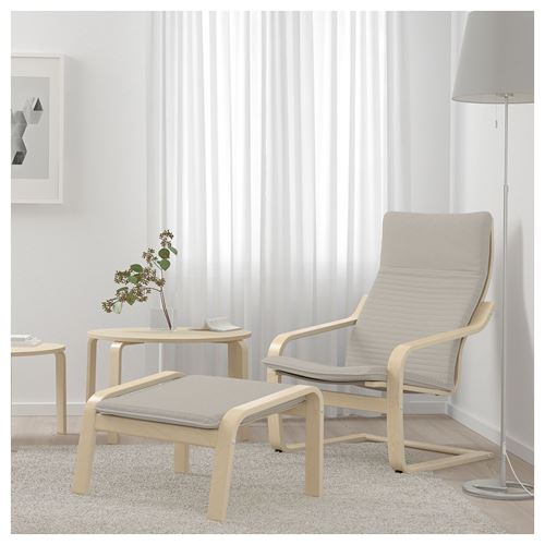POANG, children's armchair, knisa light beige