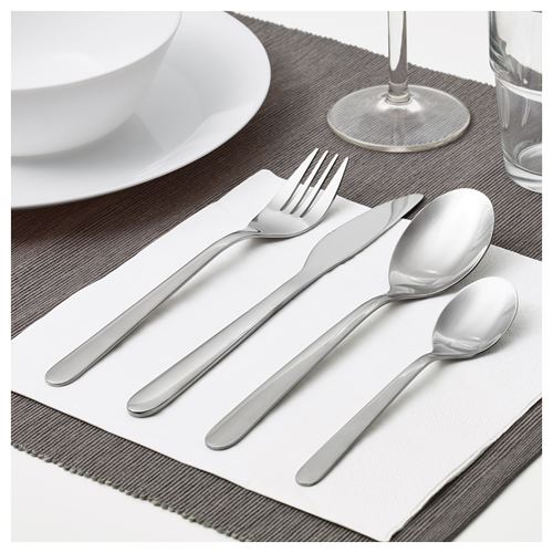 MOPSIG, cutlery set, stainless steel