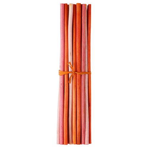 SALTIG, decoration stick, orange/pink, 35 cm