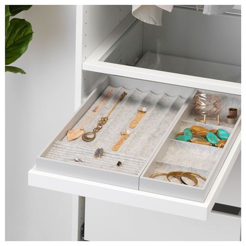 KOMPLEMENT, pull-out tray, white, 50x58 cm