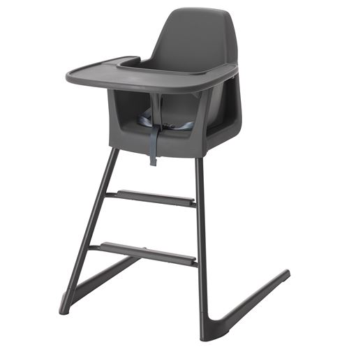 LANGUR tepsili mama sandalyesi gri IKEA IKEA Çocuk