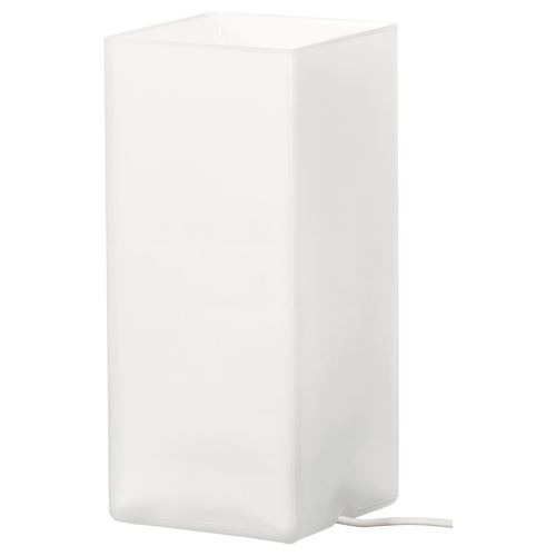 GRÖNÖ, lampshade, white-frosted glass