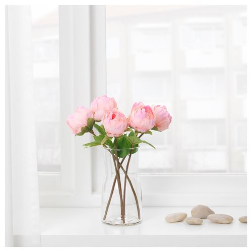 SMYCKA, artificial flower, pink, 30 cm