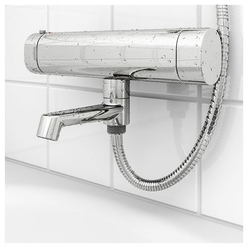 BROGRUND, thermostatic bath/shower mixer, chrome-plated, 150 mm