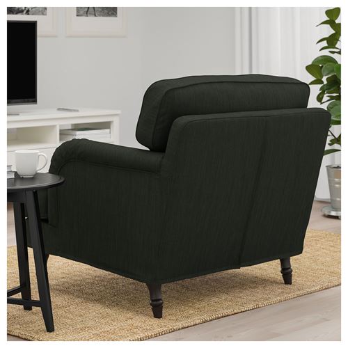 STOCKSUND, armchair, nolhaga dark green