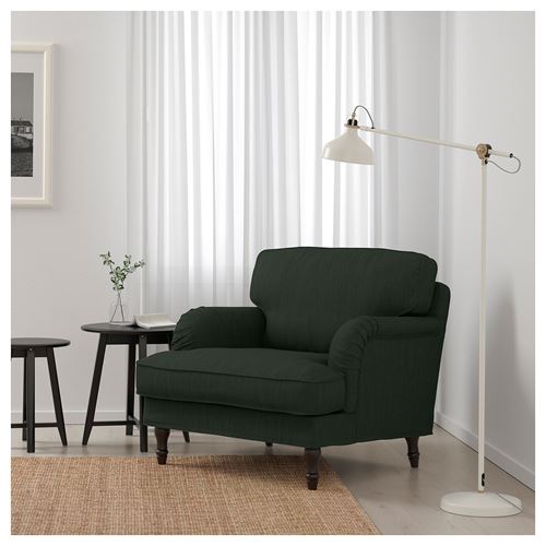 STOCKSUND, armchair, nolhaga dark green