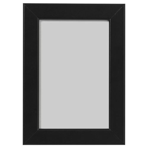 FISKBO, çerçeve, siyah, 10x15 cm