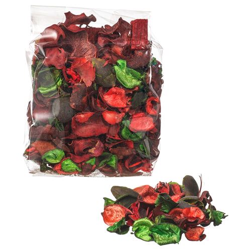 DOFTA, kurutulmuş çiçek, kırmızı, 90 gr