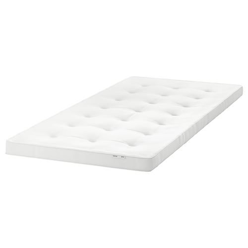 TUSTNA, tek kişilik yatak pedi, beyaz, 90x200 cm