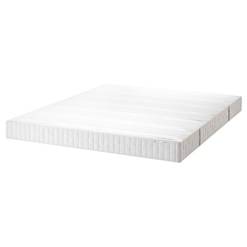 MATRAND, double bed mattress, white, 160x200 cm