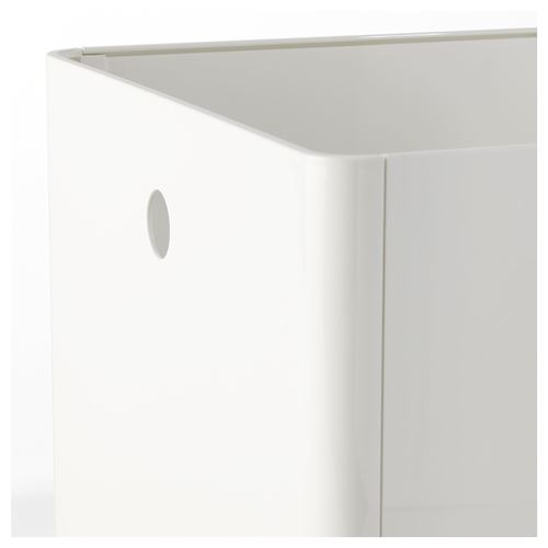 KUGGIS, kutu, beyaz, 30x30x30 cm