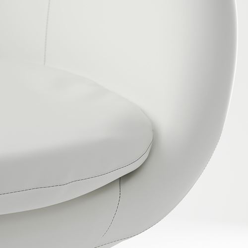 SKRUVSTA, çalışma sandalyesi, ysane beyaz