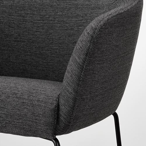 TOSSBERG sandalye grisiyah IKEA Yemek Odaları