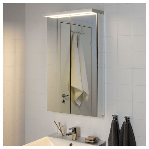GODMORGON, cabinet/wall lighting, white, 60 cm