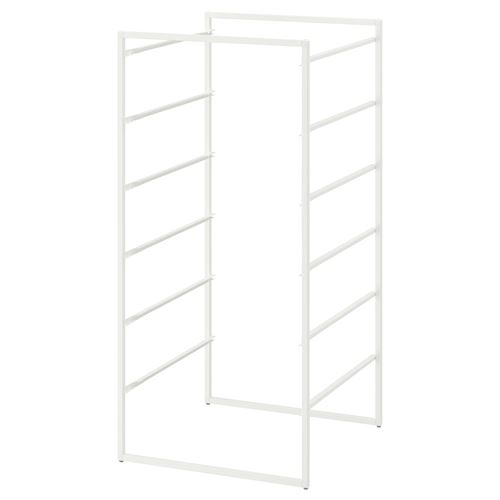 JONAXEL, frame, white, 50x51x104 cm