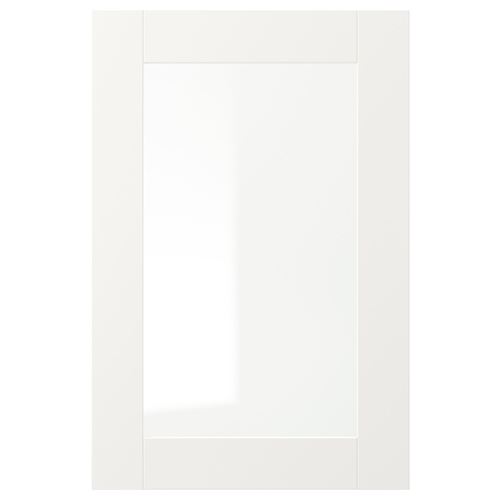 VARD, door, white, 40x60 cm