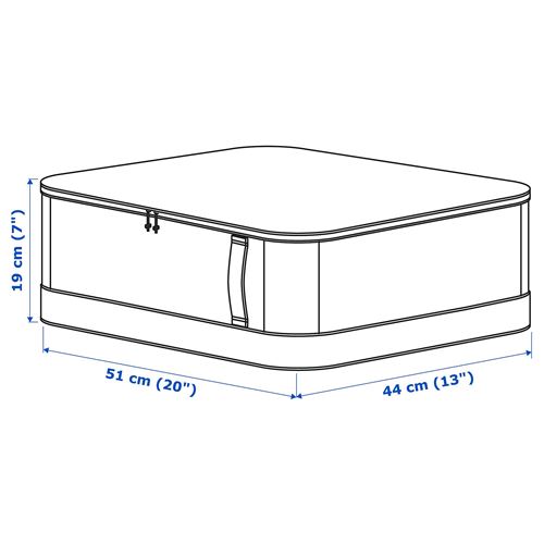 LACKISAR, box, 44x51x19 cm