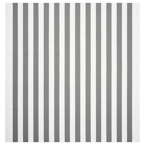 SOFIA, metrelik kumaş, geniş çizgili-beyaz-gri, 150 cm