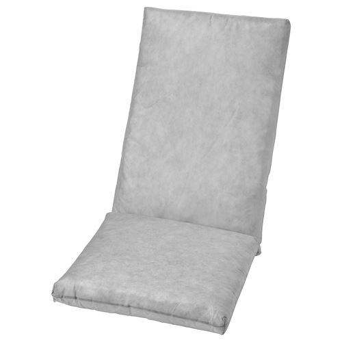 DUVHOLMEN, inner cushion, grey, 71x45/42x45 cm