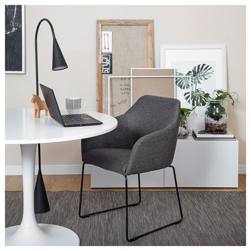 TOSSBERG sandalye grisiyah IKEA Yemek Odaları