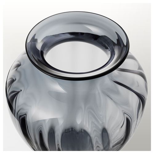 TONSATTA, vase, grey, 27 cm