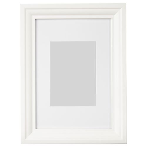 EDSBRUK, çerçeve, beyaz, 21x30 cm