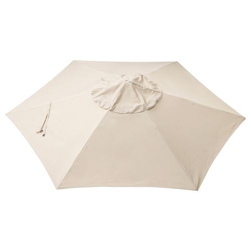 LINDÖJA, şemsiye tentesi, bej, 300 cm