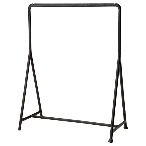 TURBO, hat and coat stand, black, 117x148 cm
