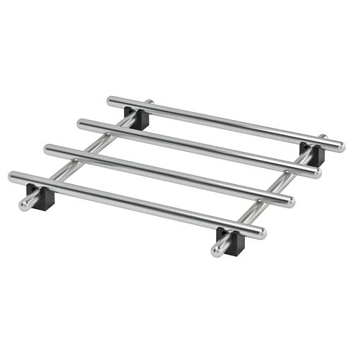 LAMPLIG, pot stand, stainless steel