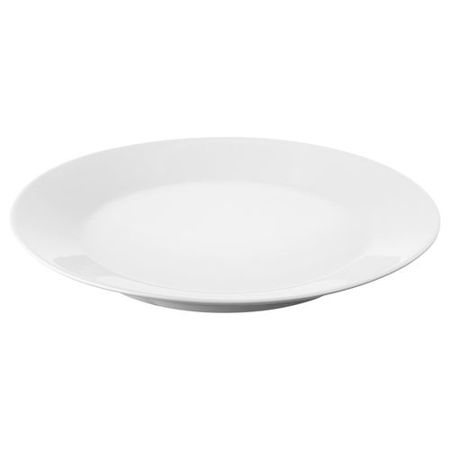 IKEA 365+, tabak, beyaz, 20 cm