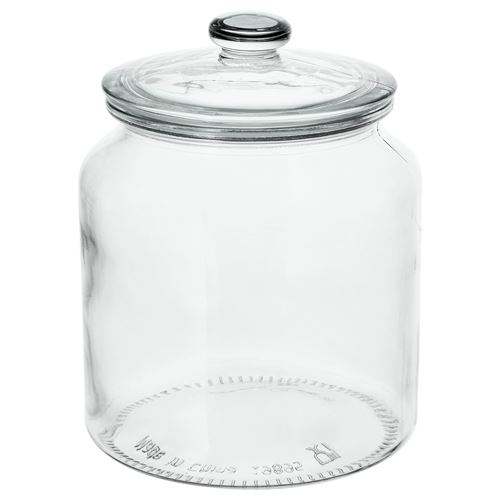 VARDAGEN, jar, transparent glass, 1,9 lt