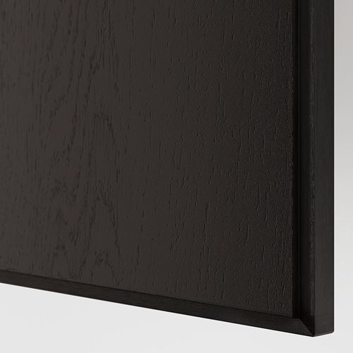 REPVAG, gardırop kapağı, siyah-kahverengi, 50x195 cm