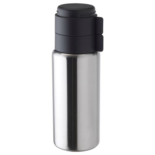 UTRUSTNING, vacuum flask, grey, 1 lt