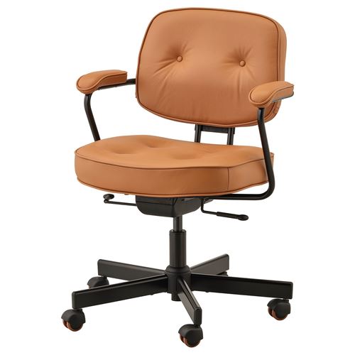 ALEFJALL, çalışma sandalyesi, grann altın-kahverengi
