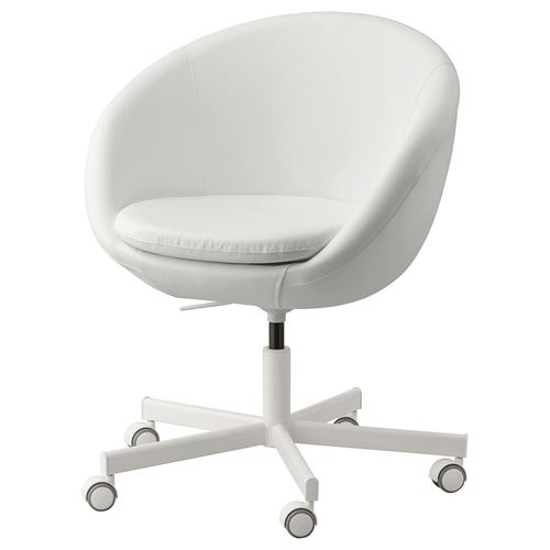 SKRUVSTA, çalışma sandalyesi, ysane beyaz