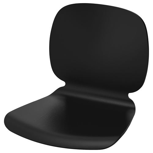 SVENBERTIL, sandalye oturma yeri, siyah