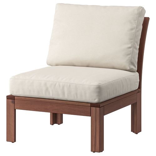 APPLARÖ, armchair, brown, 63x80 cm