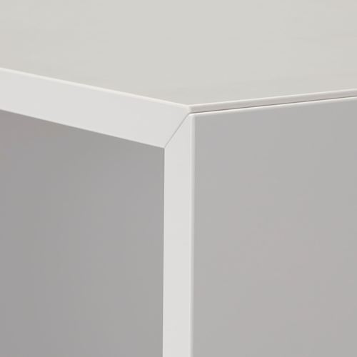 EKET, storage combination, white/light grey, 35x35x80 cm