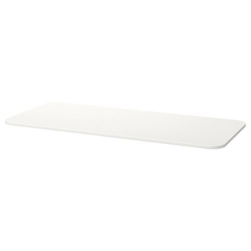 BEKANT, çalışma masası tablası, beyaz, 140x60 cm