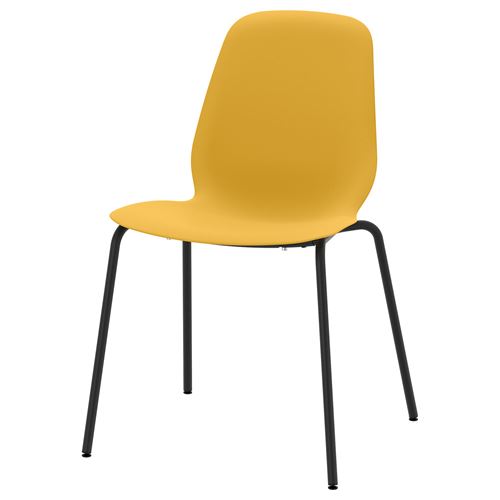 LEIFARNE, sandalye, sarı-siyah
